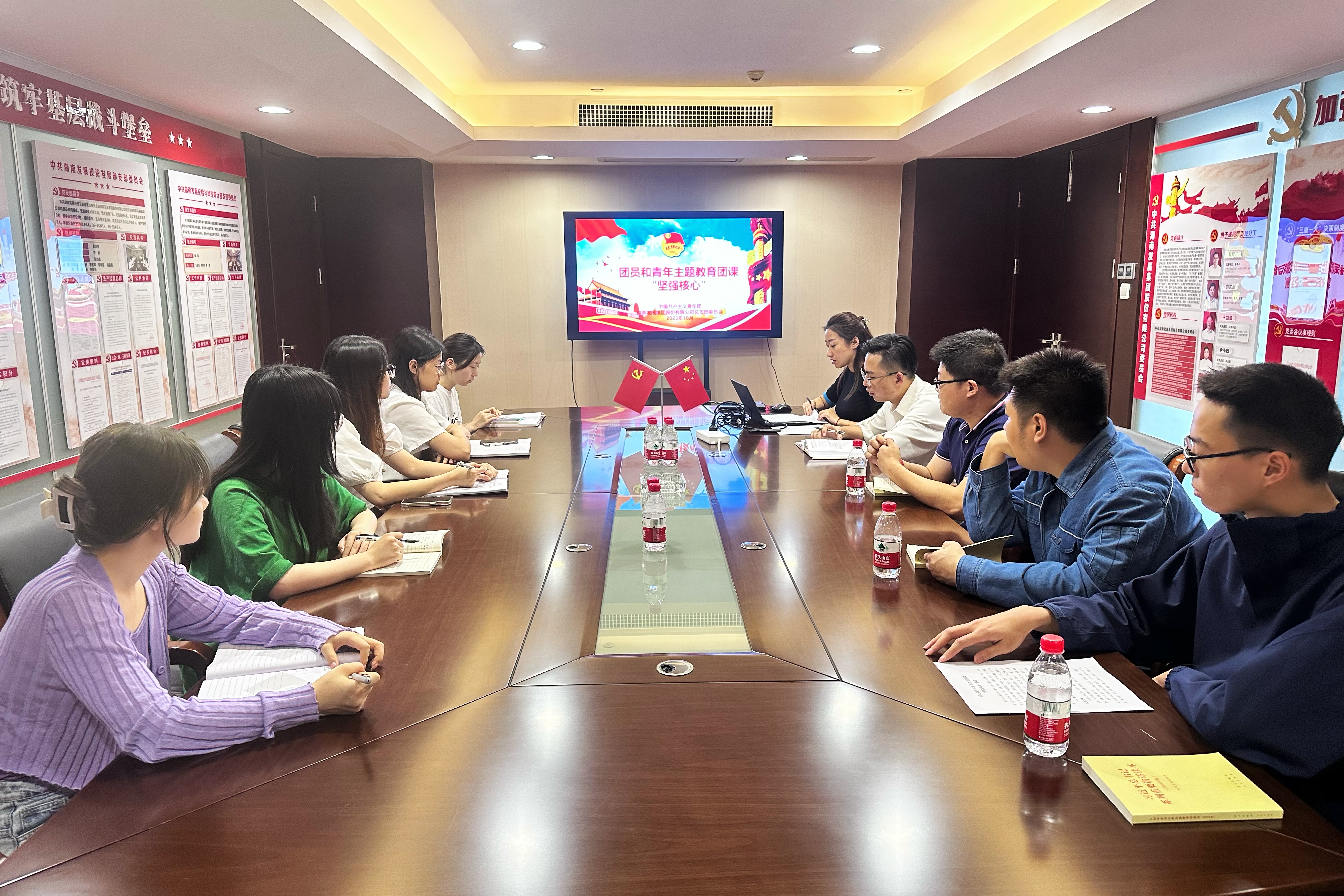 “恰同学少年，风华正茂” ——湖南发展开展主题团日活动