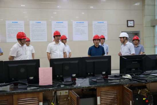 湖南能源监管办党组成员、副专员刘志成带队督导检查湖南发展株洲航电分公司安全生产工作
